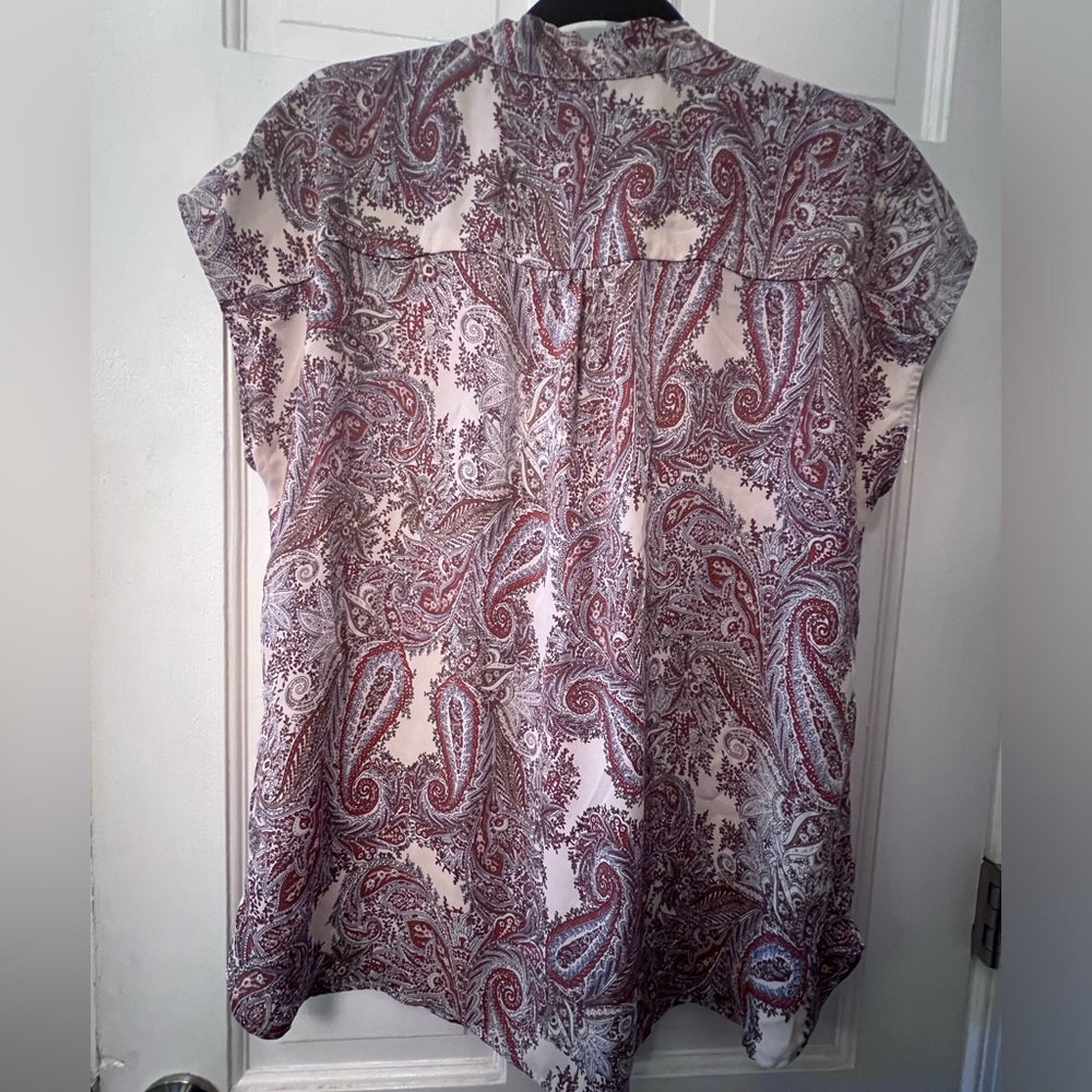 Paisley Print Women's Top - Picture 2 of 3